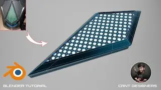 Create Cage Design On A Mesh _ Blender Subdivision Surface Modeling Tutorial