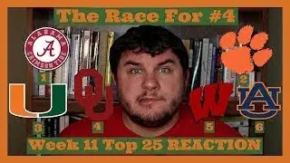 Alabama/Clemson/Miami/Oklahoma? | 2017 Week 11 Top 25