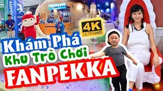 Khám Phá Khu Trò Chơi Fanpekka Cực Hot Cùng Gia Đình Boppy Tại Aeon Mall - Tân Phú  | Video 4K