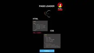 #Page loader Using HTML and CSS 💥🔥💯@Sis_code_ #css #coding
