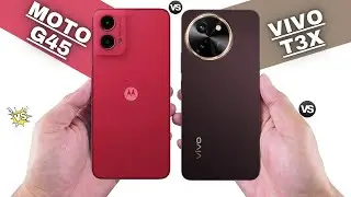 Moto G45 5G Vs Vivo T3X 5G