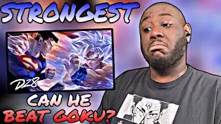 SUPERMAN VS GOKU RAP SONG | "Strongest" | DizzyEight x Errol Allen x Musicality(REACTION)