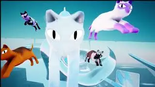 Kitten Burst using UEVR (Unreal Engine VR injector)