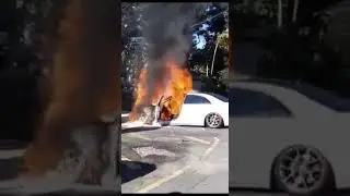 Car on Fire