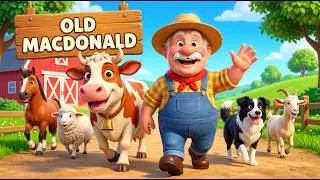 Old MacDonald Had a Farm! 🐄🐴 Farmer's Busy Day Feeding All the Animals | Fun Farm Story 🐷🐑🐐