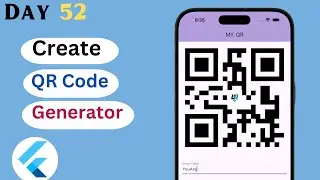 Flutter QR Code Generator  || Flutter QR Code Scanner