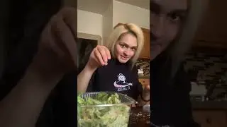 Olive Garden Salad Mukbang
