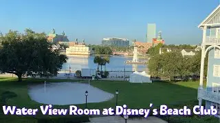 Disney's Beach Club Resort Water View ROOM TOUR | Fourth Floor Double Queen Room 4607