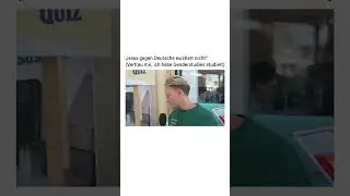 „Hass gegen deutsche existiert nicht“ 🤡