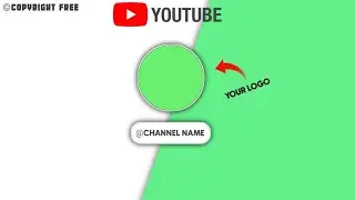 YouTube channel intro green screen no copyright | Chroma key | Intro for YouTube | Free to use