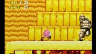 Sonic 3 & Knuckles Playthrough - Knuckles Part 11 (Sandopolis Zone)