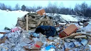 Scrap metal forays to the trash heap. What is this winter rich in?