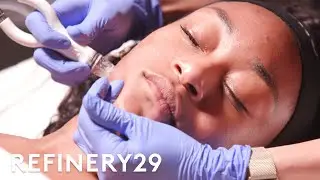I Got a Diamond Glow Facial for the First Time | Macro Beauty | Refinery29