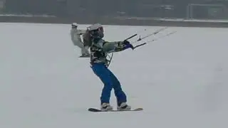 Зимний кайтинг Ижевск 2014 год