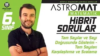 Astromat 6. Sınıf Hibrit Sorular - Test 10 - Tam Sayılar ve Sayı Doğrusunda Gösterimi
