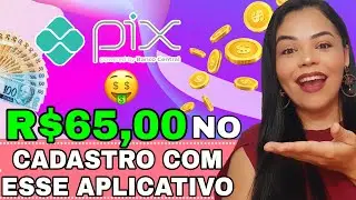 R$65,00 NO CADASTRO -APLICATIVO PAGANDO NA HORA (Ganhar dinheiro na internet)