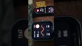 FASTRACK HELLO SMART WATCH VS.MI BAND 6HEART RATE TEST