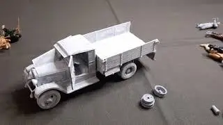 Собранная модель "ЗИС 5" в 35 масштабе.