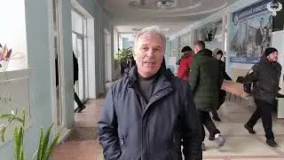 Продолжение разгрузки мебели для вуза / 14.01.2024