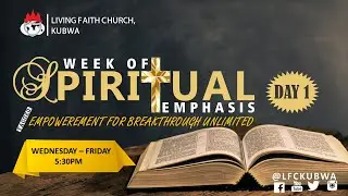 DAY 1 MAY 2023 WEEK OF SPIRITUAL EMPHASIS (WED. 3RD APRIL 2023))
