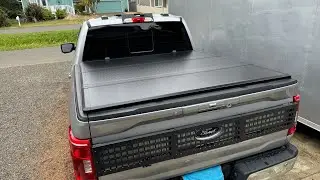 F150 Fiberglass Tri Fold Tonneau Cover Full Demo and Install
