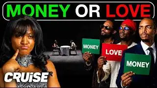 5 single MEN vs 1 LADY speed date. Will they pick MONEY or LOVE?