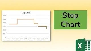 How to create Step Chart in Excel - Advance Excel Charts