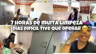 DIA DE LIMPEZA E ORGANIZAÇÃO🤮 - 7 HORAS DE MUITA FAXINA MUITA BAGUNÇA FAXINA COMPLETA