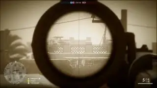 Sniping in a Sinai Desert sandstorm in Deathmatch - Battlefield 1