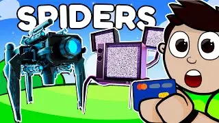 ¡Compré TODAS las SPIDER de Toilet Tower Defense! (Roblox)