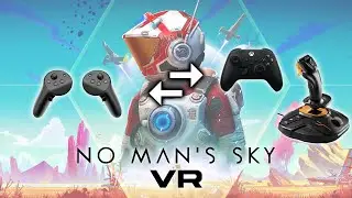 How to swap to Xbox or HOTAS controllers in No Man's Sky VR