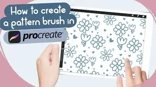 HOW TO CREATE A PATTERN BRUSH IN PROCREATE