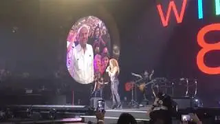 Shakira Singing Happy Birthday to Her Dad LIVE