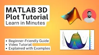 Matlab 3D Plots - Tutorial for Beginners