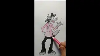 Как просто нарисовать волка из мультфильма Ну погоди 