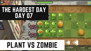 How to clear Day 7 Adventure in Plant Vs Zombie| Plants Vs Zombie