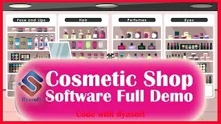Cosmetic Shop Software Demo