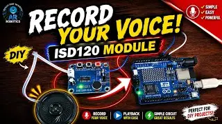 ISD120 Voice Recording Module | Record & Play Audio with Arduino