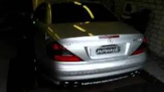 Mercedes Benz SL55 AMG Dyno Run
