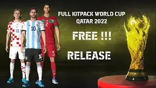 Full Kitpack FIFA World Cup Qatar 2022 For PES 2017