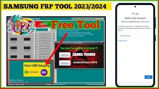New Samsung Frp Tool 2023/2024 || Samsung Android 11/12/13 Enable Adb Faile ( New Security ) Gsmxt..