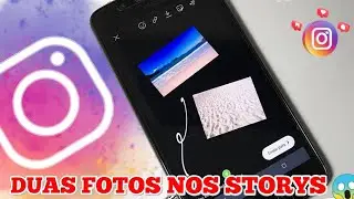 Veja como colocar mais de duas fotos no story do Instagram.