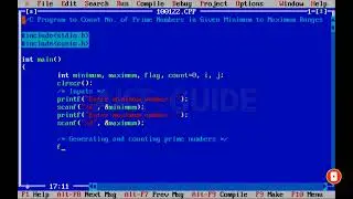 C program to count number of prime numbers //Loop (for, while, do-while) Examples//akt guide