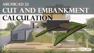 ARCHICAD 23 - Terrain: Cut and Embankment Calculation | AGA Play