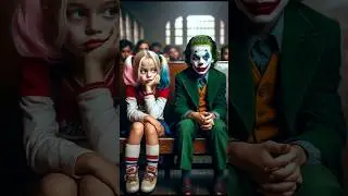 Harley Quinn and Joker when they were kids 
