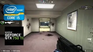 COUNTER STRIKE GLOBAL OFFENSIVE TEST ON GTX 750 TI