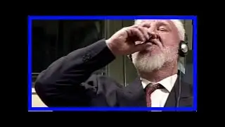 Il generale croato slobodan praljak beve veleno in tribunale e si uccide: l’ex regista che fece bom