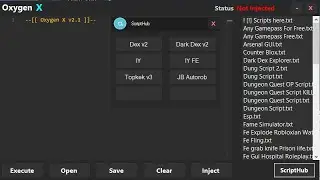 Roblox Oxygen X Review I Best Free Exploit! (LoadString,Full lua, getobject!)