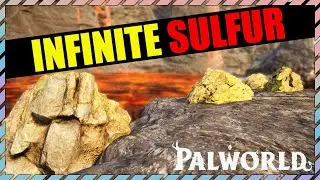 The BEST Spot for an INFINITE SULFUR Farm!  |  Palworld