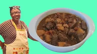 Old time Jamaican stew beef
